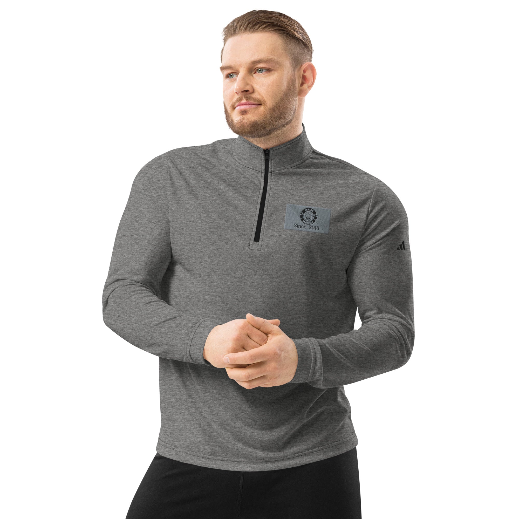 Junior Schröder Adidas Pullover mit Viertel-Reißverschluss