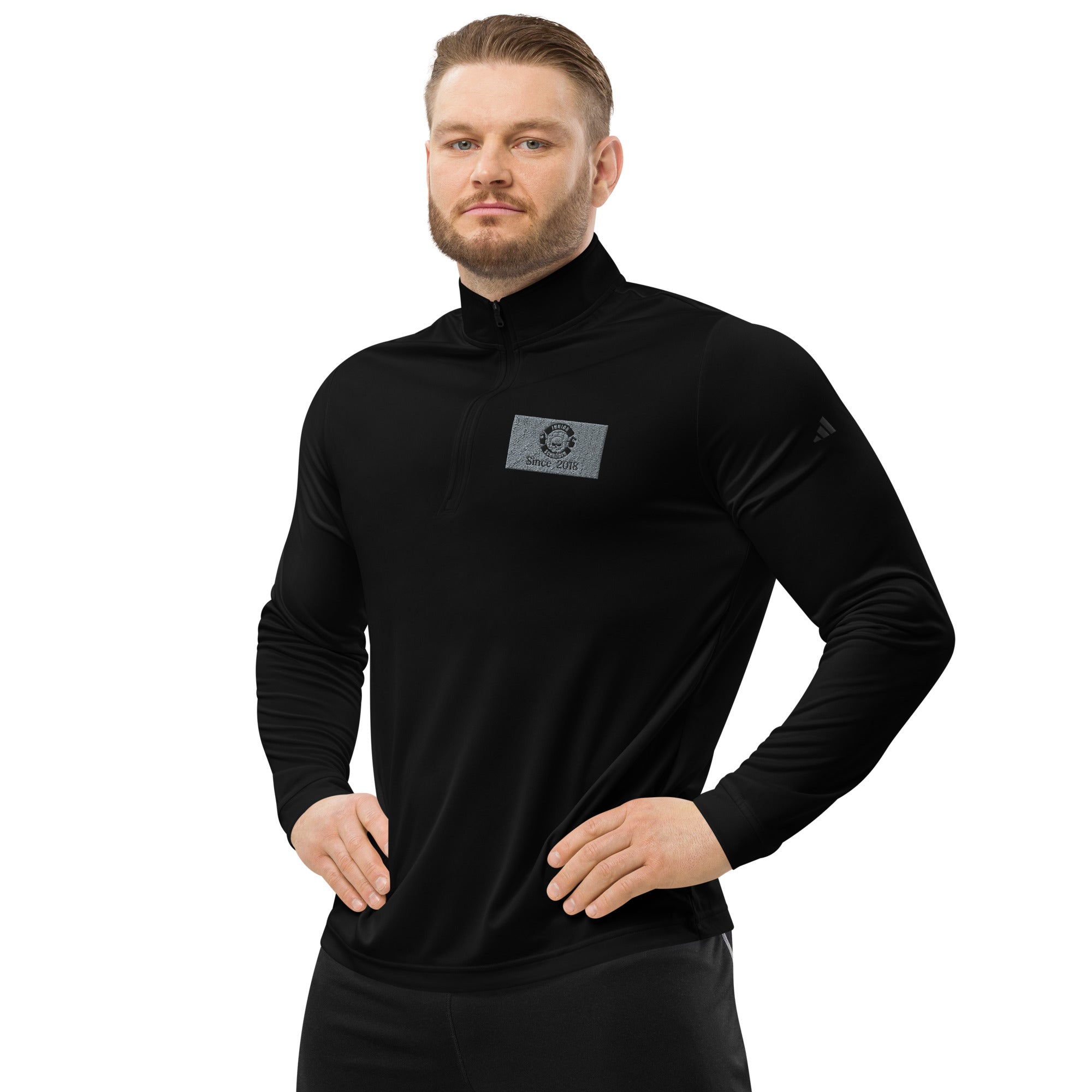 Junior Schröder Adidas Pullover mit Viertel-Reißverschluss