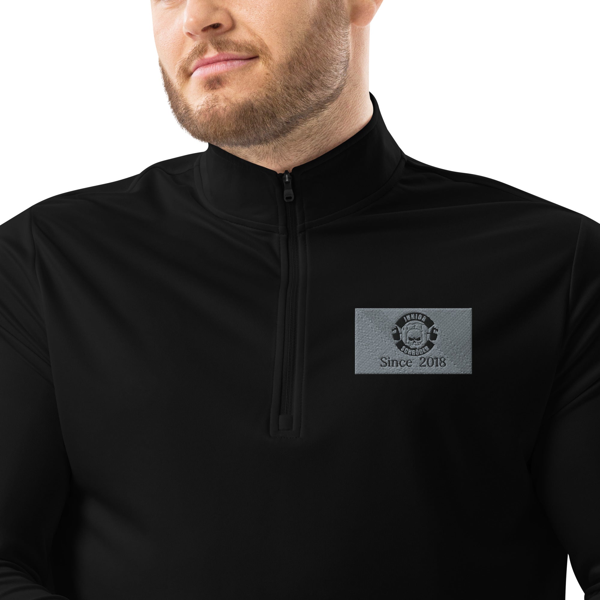 Junior Schröder Adidas Pullover mit Viertel-Reißverschluss