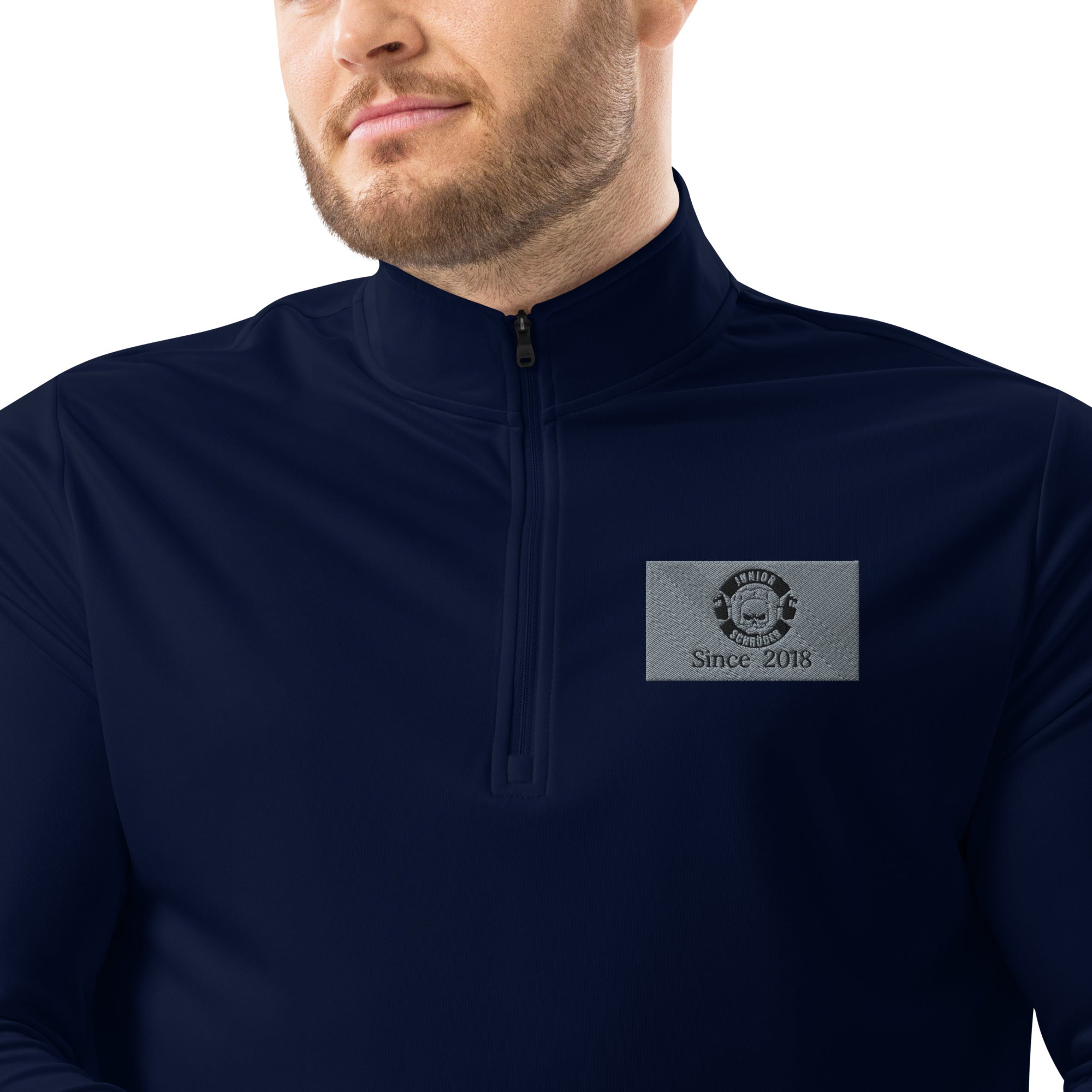 Junior Schröder Adidas Pullover mit Viertel-Reißverschluss