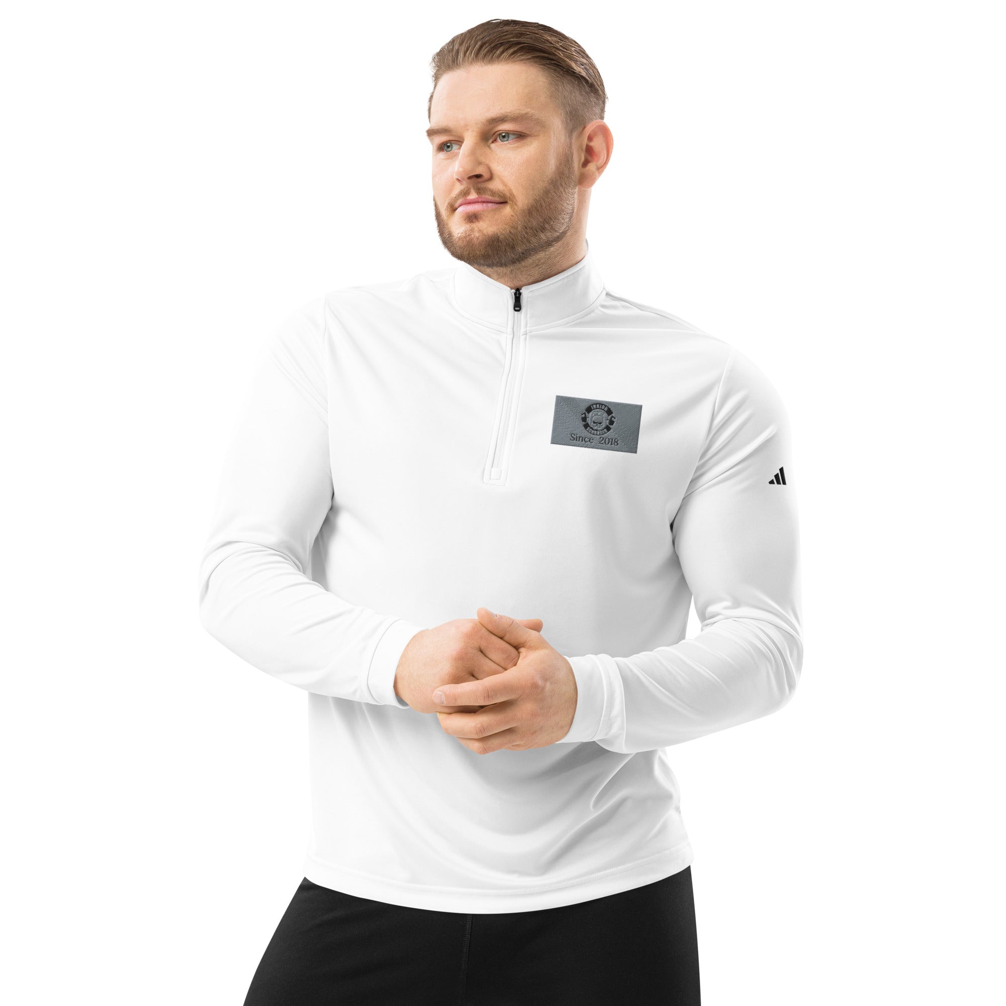 Junior Schröder Adidas Pullover mit Viertel-Reißverschluss