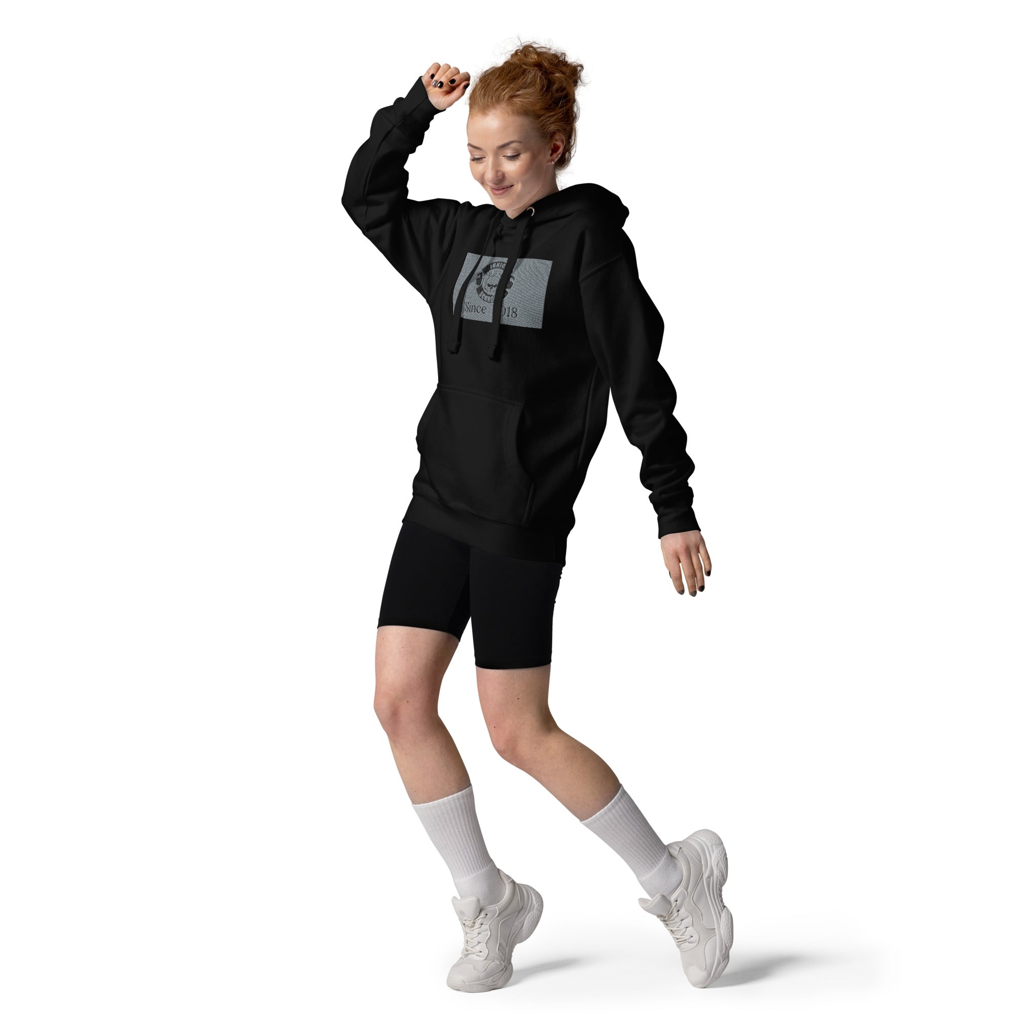 Unisex-Kapuzenpullover Junior Schröder Bestickung