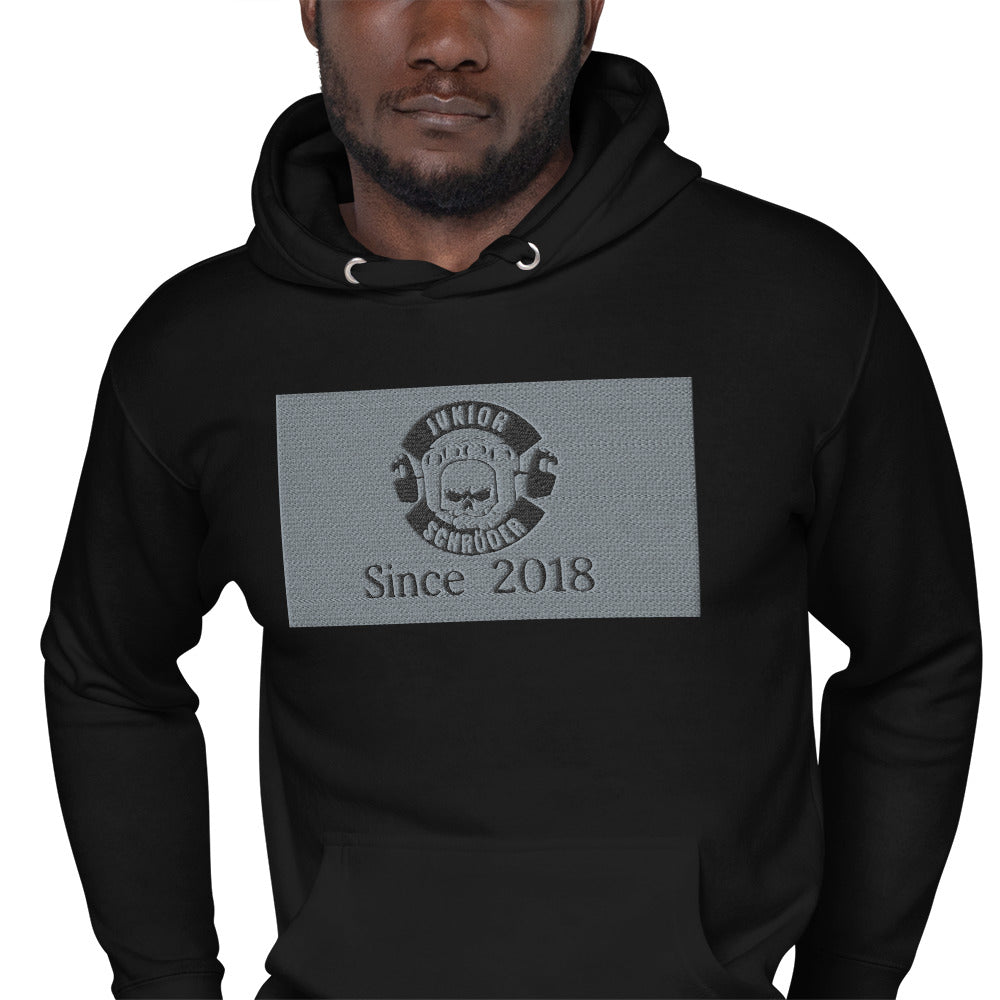 Unisex-Kapuzenpullover Junior Schröder Bestickung