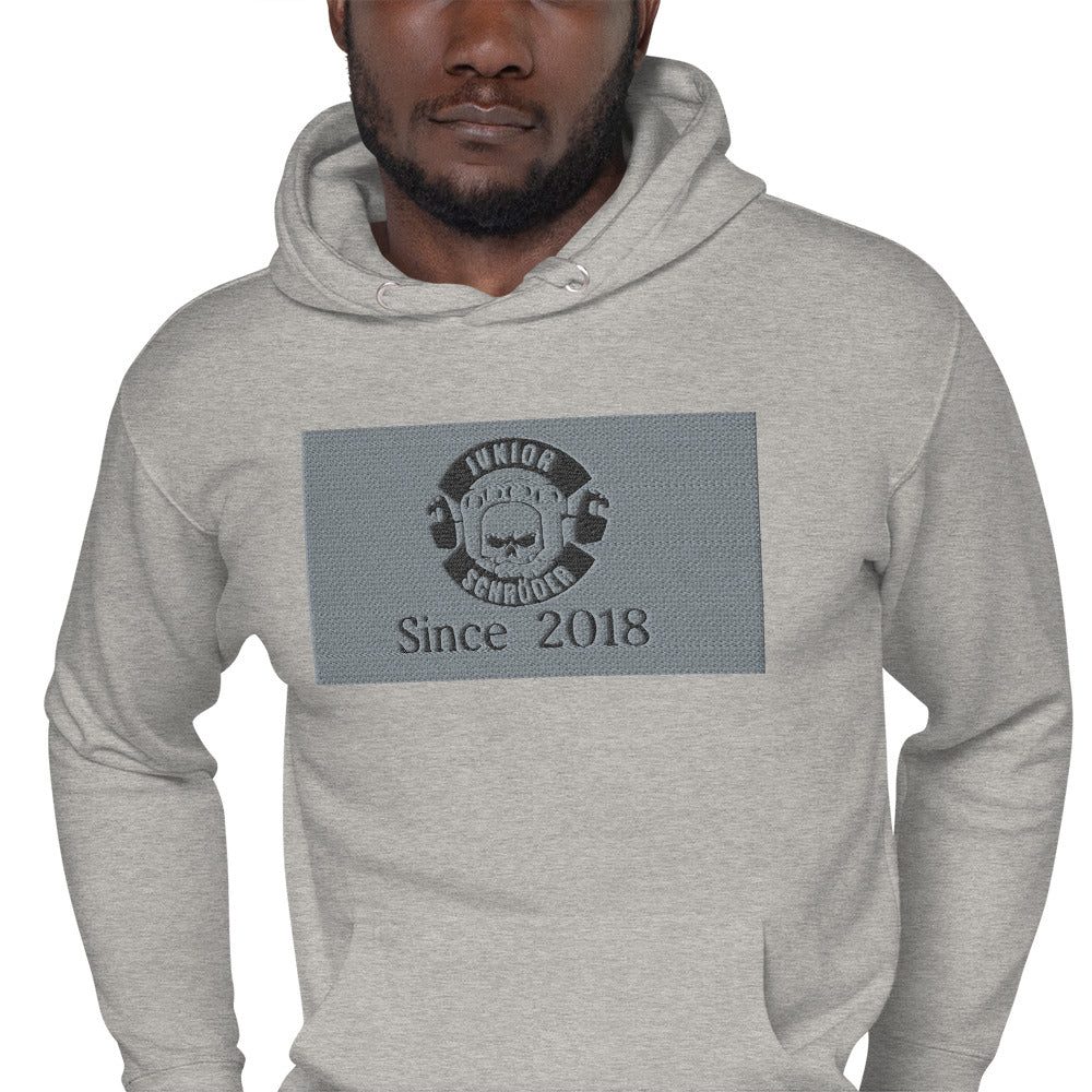 Unisex-Kapuzenpullover Junior Schröder Bestickung