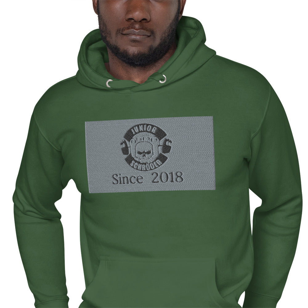 Unisex-Kapuzenpullover Junior Schröder Bestickung