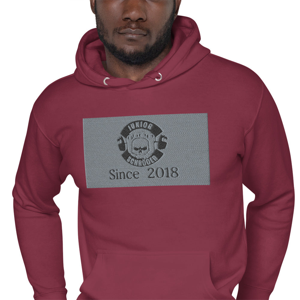 Unisex-Kapuzenpullover Junior Schröder Bestickung