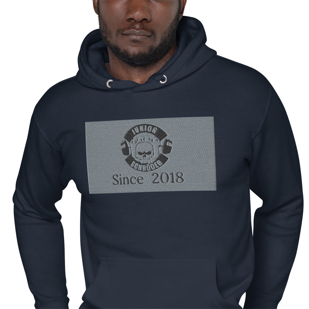 Unisex-Kapuzenpullover Junior Schröder Bestickung