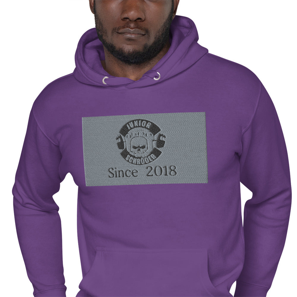 Unisex-Kapuzenpullover Junior Schröder Bestickung