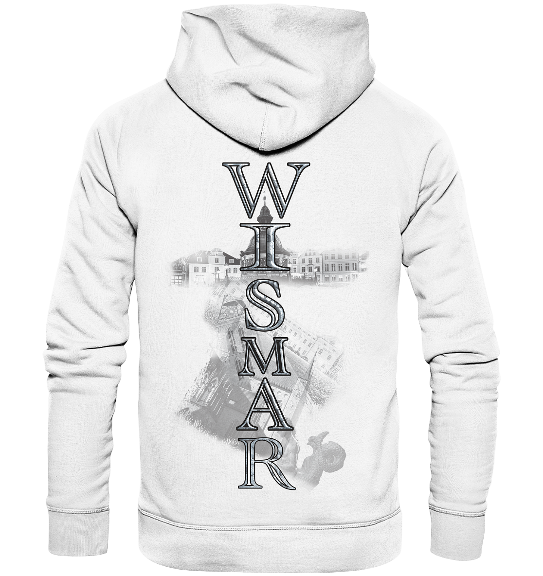 Hoodie Wismar Druck Hinten - Organic Fashion Hoodie