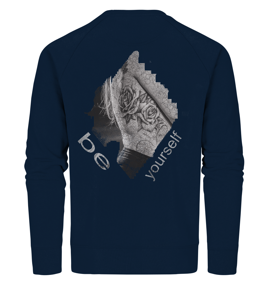 Sweatshirt be Yourself Druck Hinten - Organic Sweatshirt