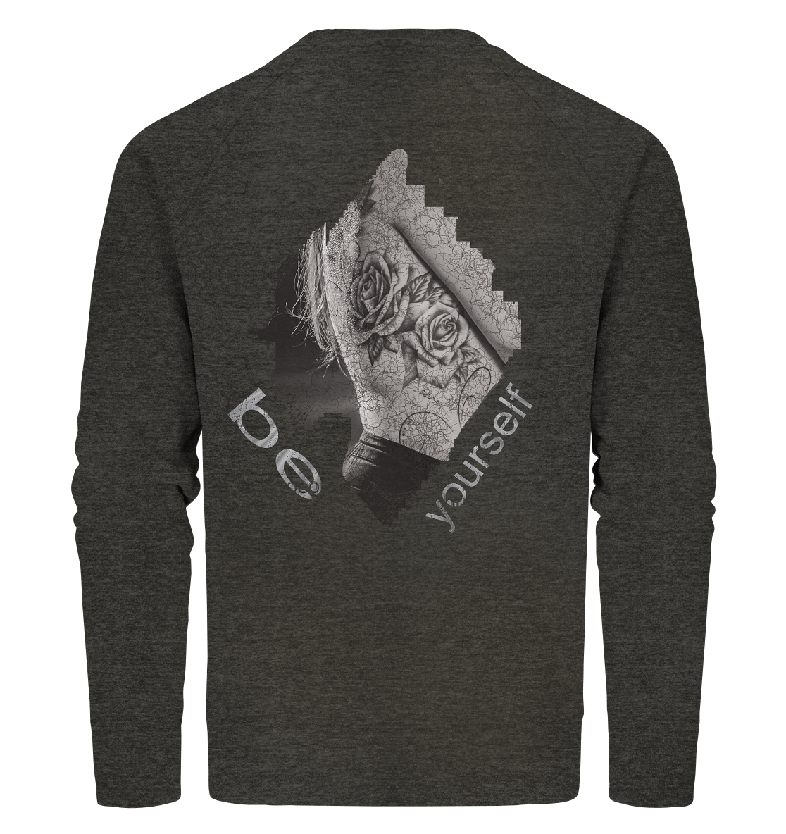 Sweatshirt be Yourself Druck Hinten - Organic Sweatshirt