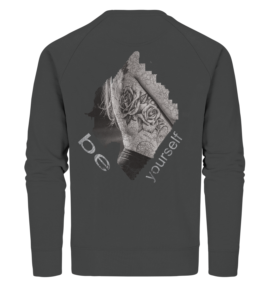 Sweatshirt be Yourself Druck Hinten - Organic Sweatshirt