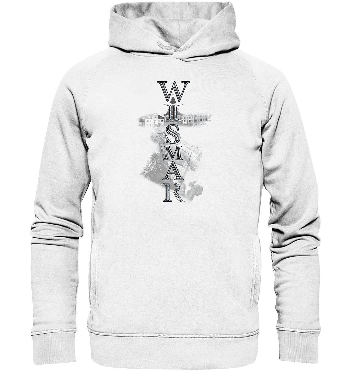Hoodie Wismar Druck Vorne - Organic Fashion Hoodie