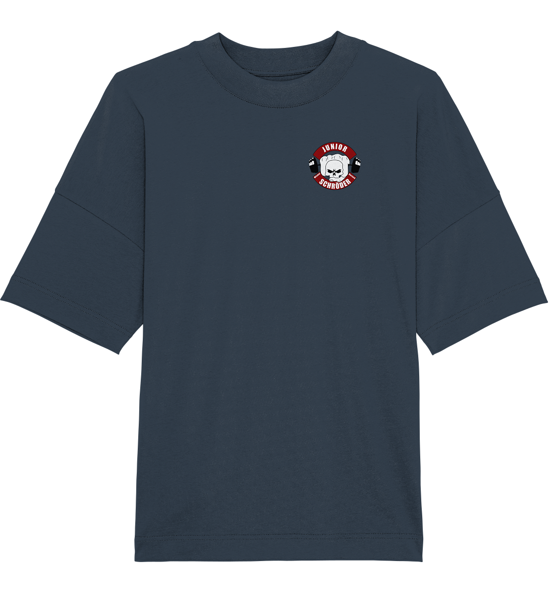 T-Shirt Junior Schröder Druck vorne - Organic Oversize Shirt