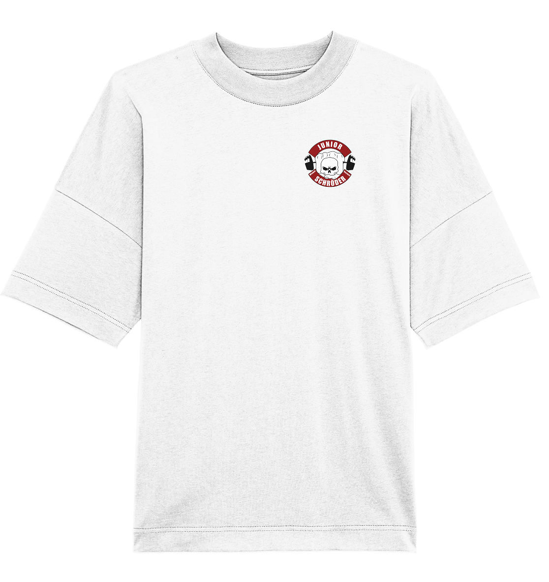 T-Shirt Junior Schröder Druck vorne - Organic Oversize Shirt