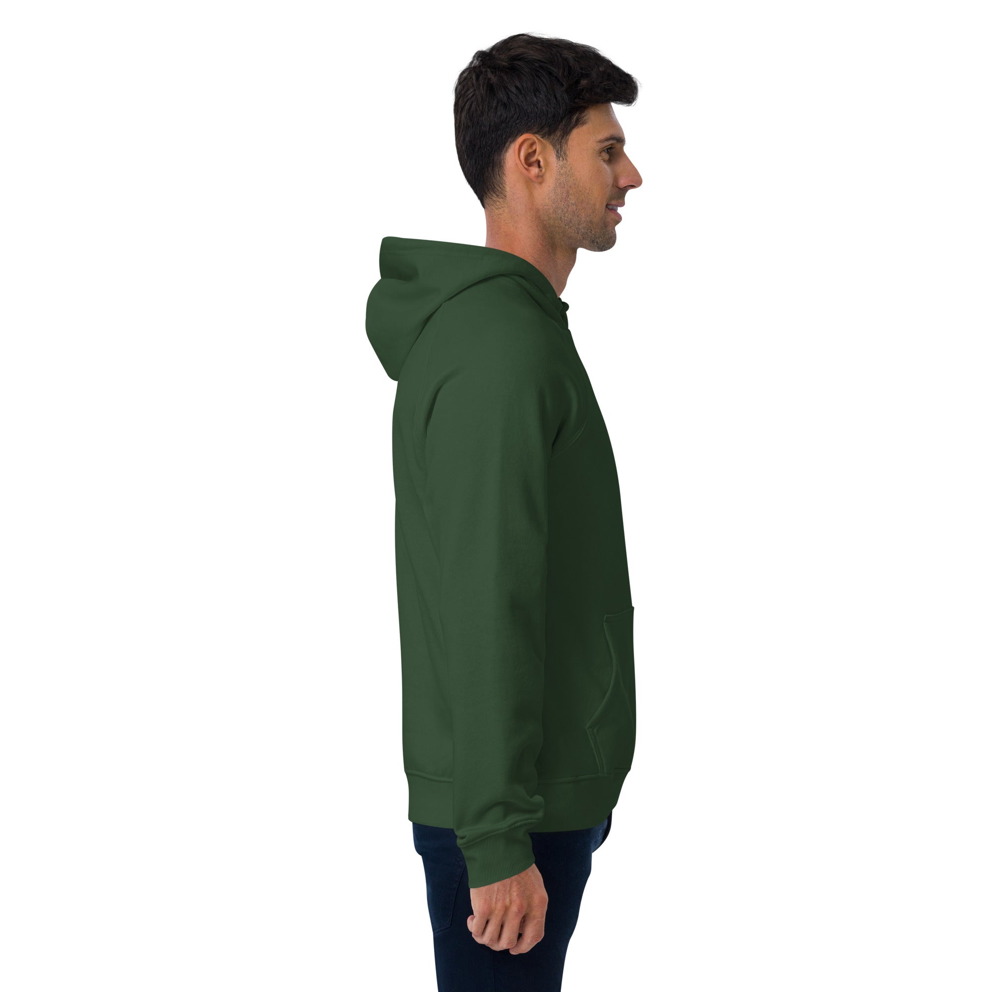 Unisex Bio-Raglan-Hoodie Junior Schröder Gym Druck Vorne