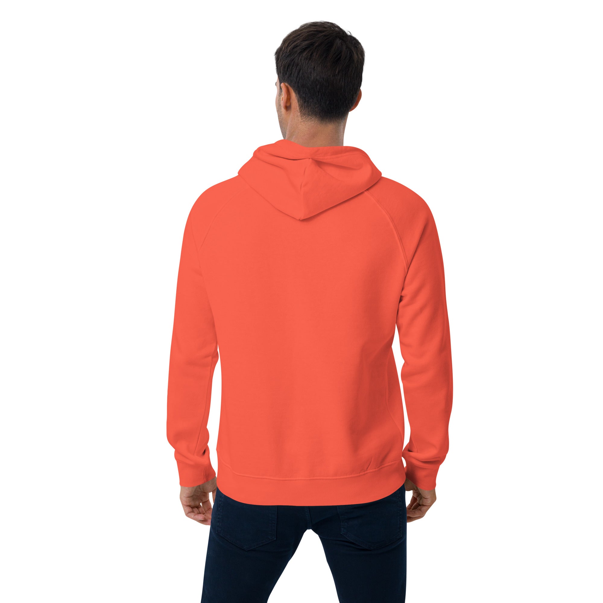Unisex Bio-Raglan-Hoodie Junior Schröder Gym Druck Vorne