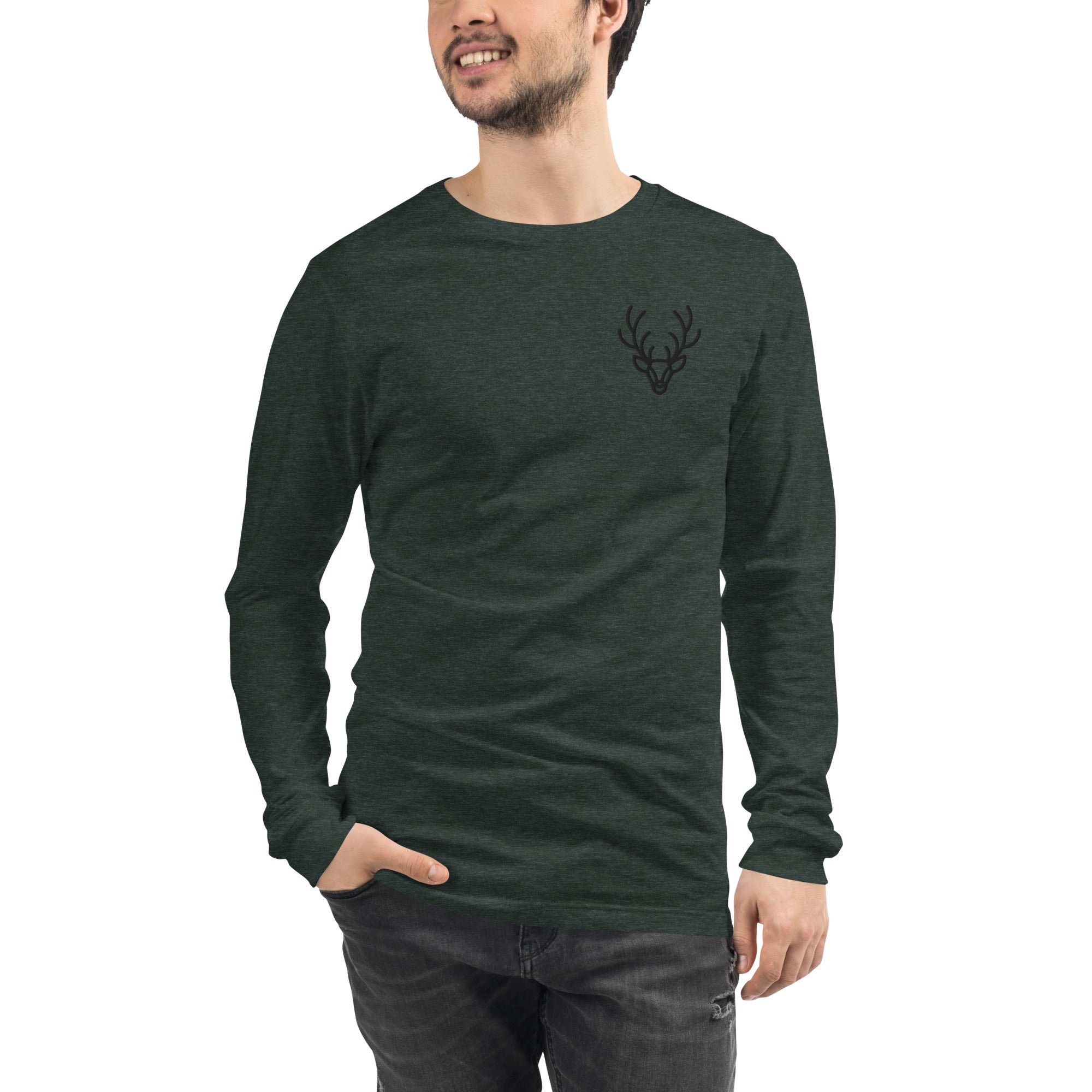 Langärmeliges Unisex-T-Shirt