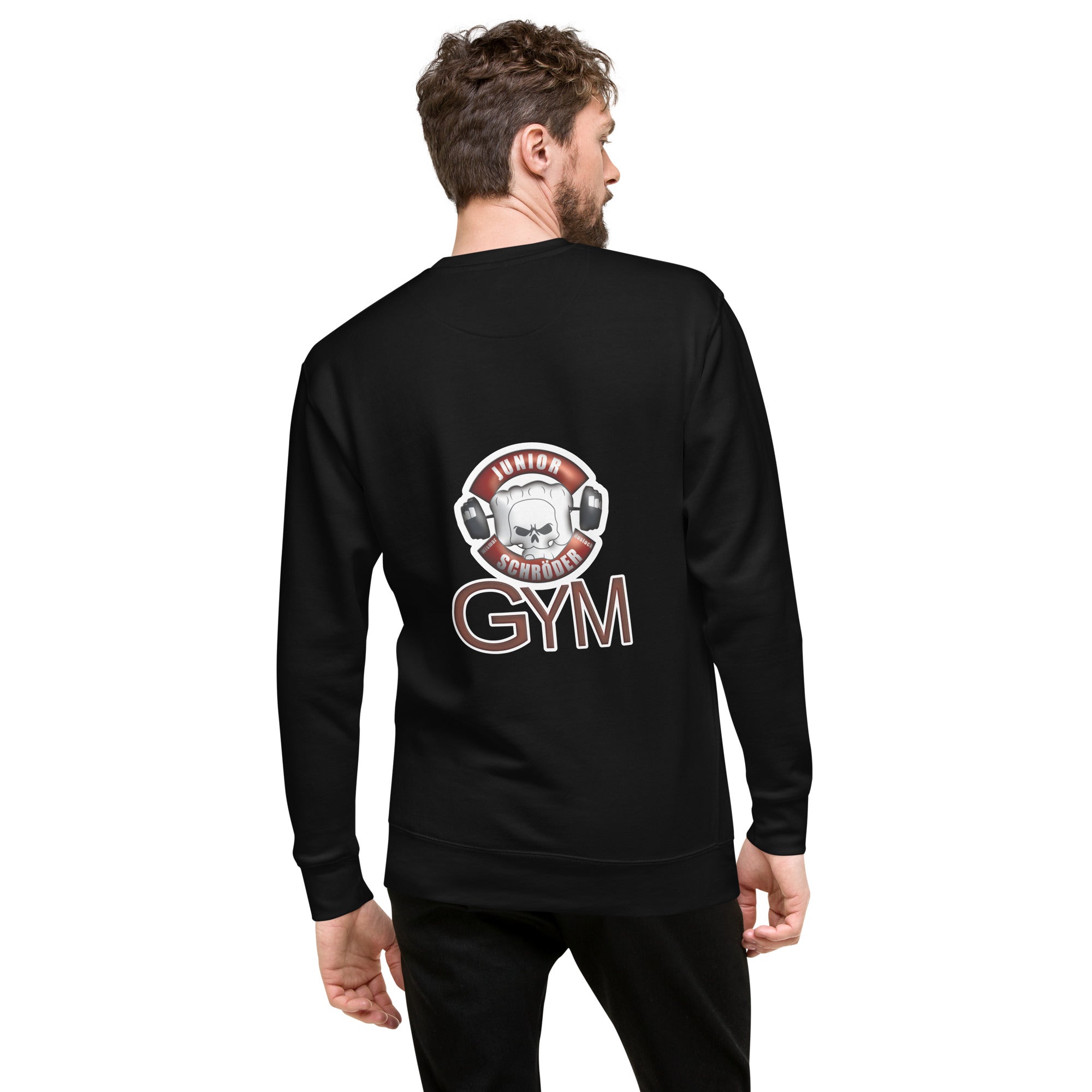 Unisex-Premium-Pullover Junior Schröder Druck Vorne und Hinten