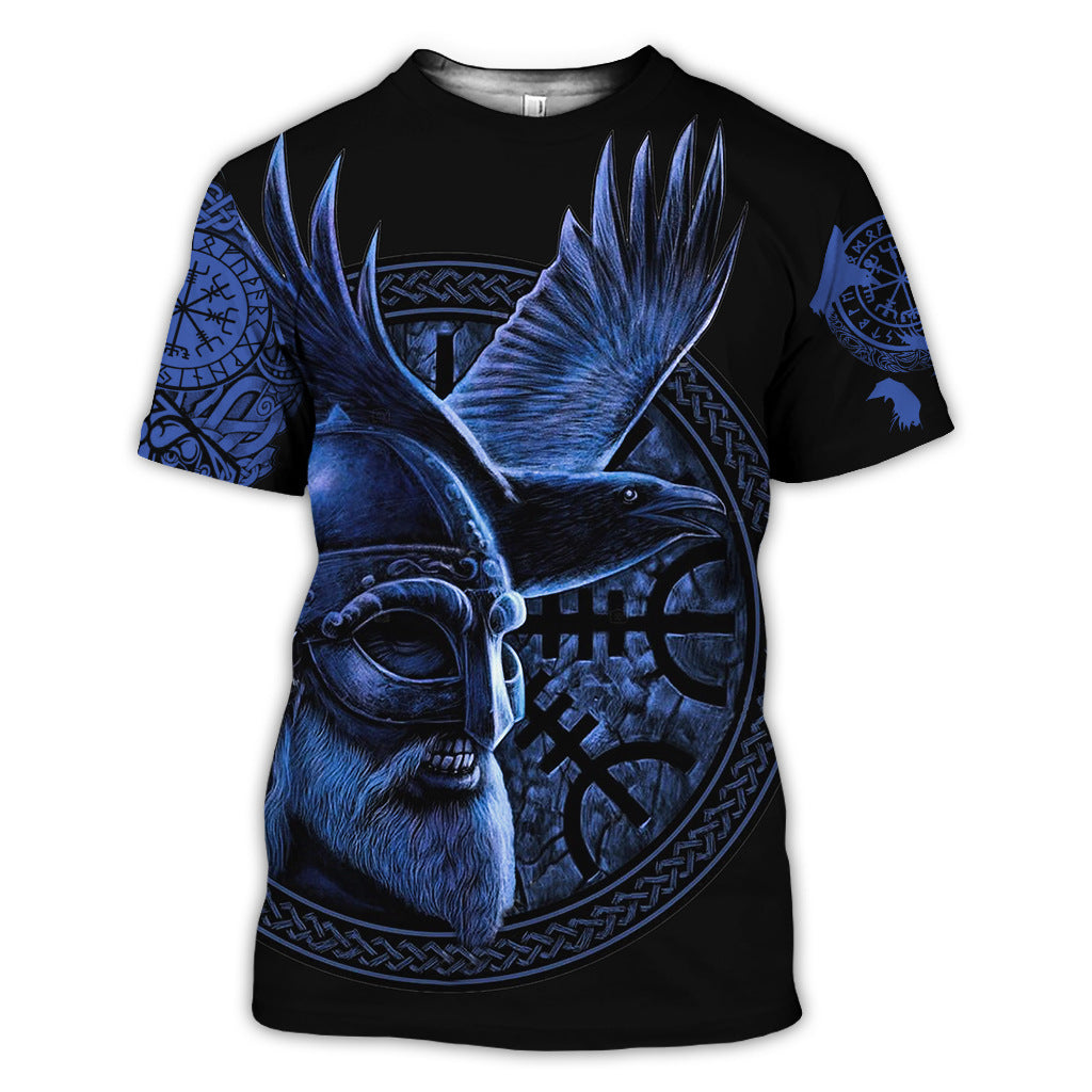 Viking printed T-shirt 3D digital