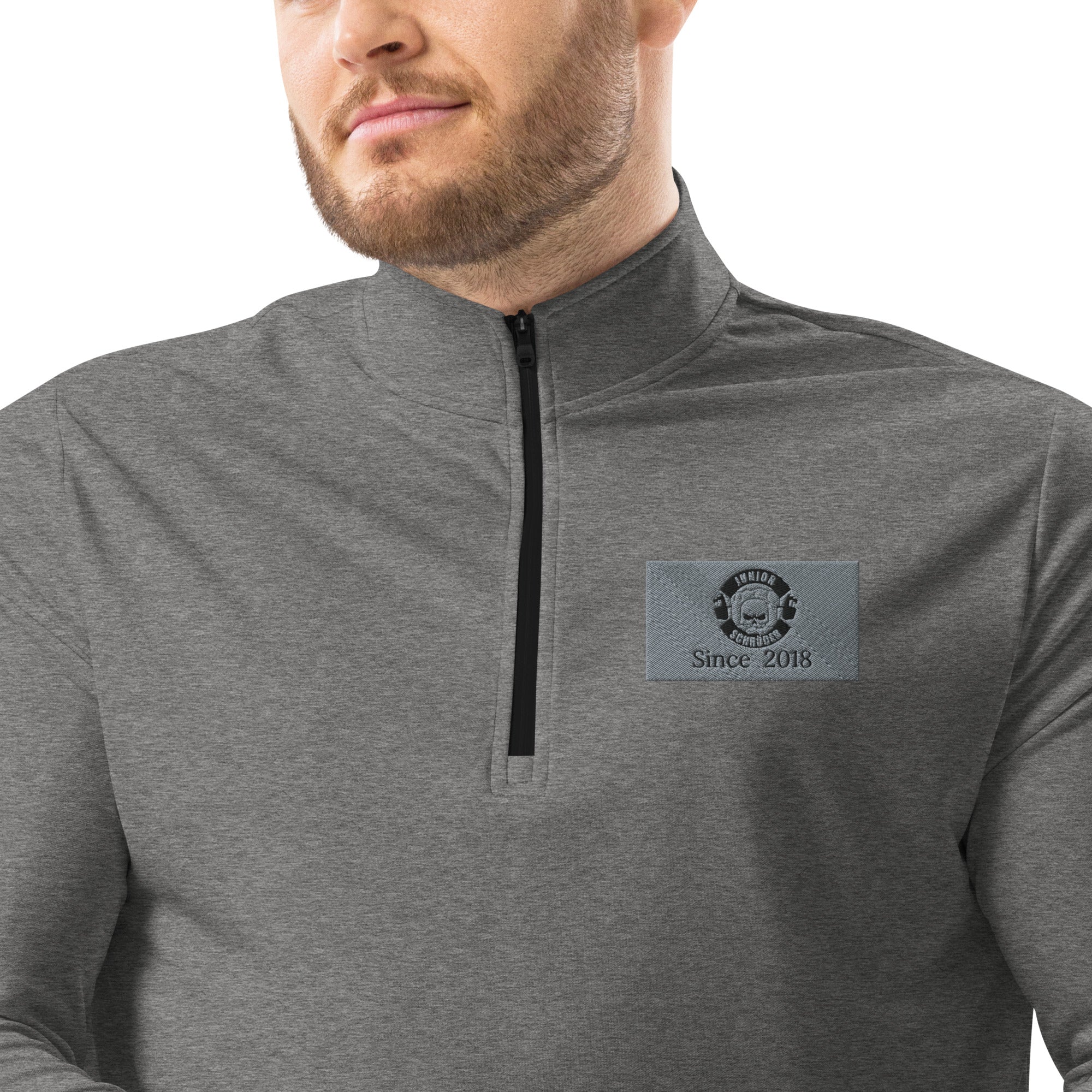 Junior Schröder Adidas Pullover mit Viertel-Reißverschluss