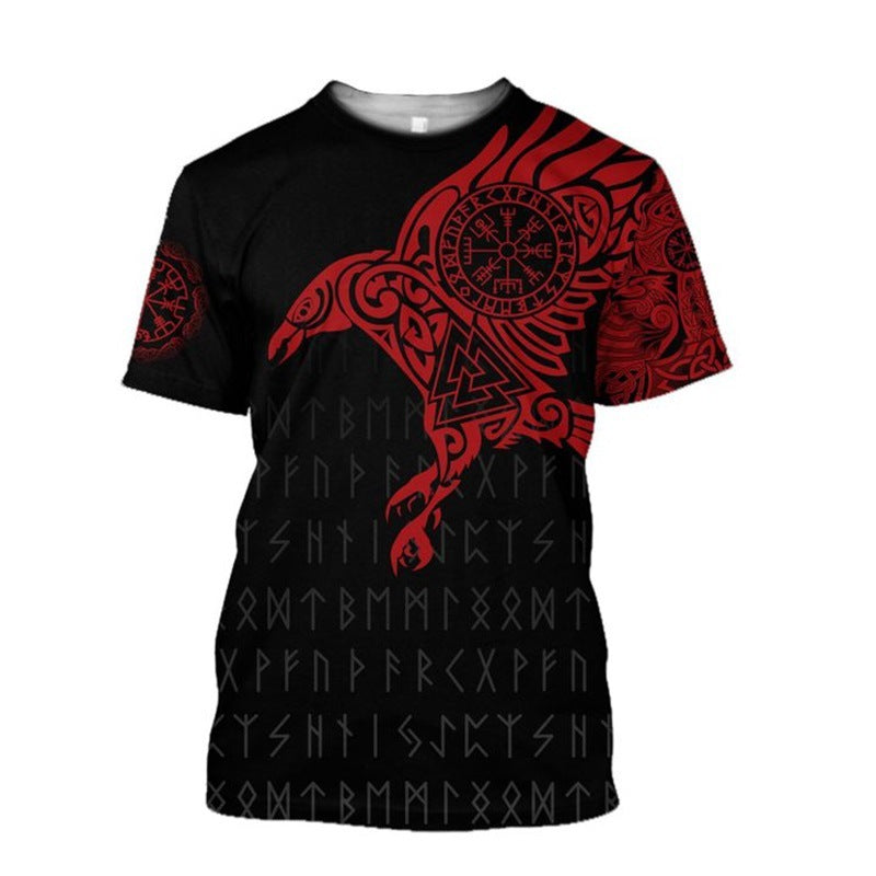 Viking printed T-shirt 3D digital