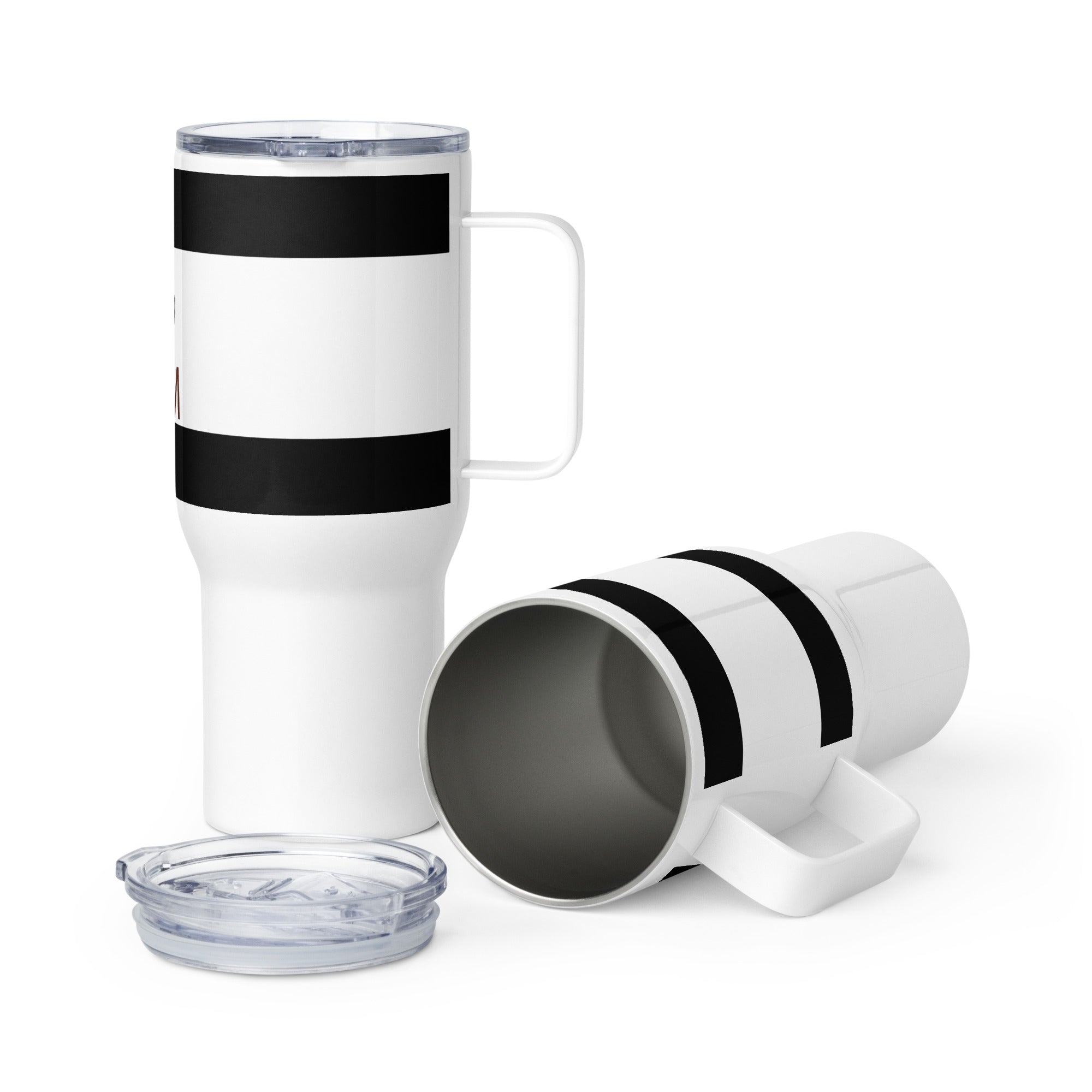 Reisebecher mit Griff Junior Schröder Gym Logo