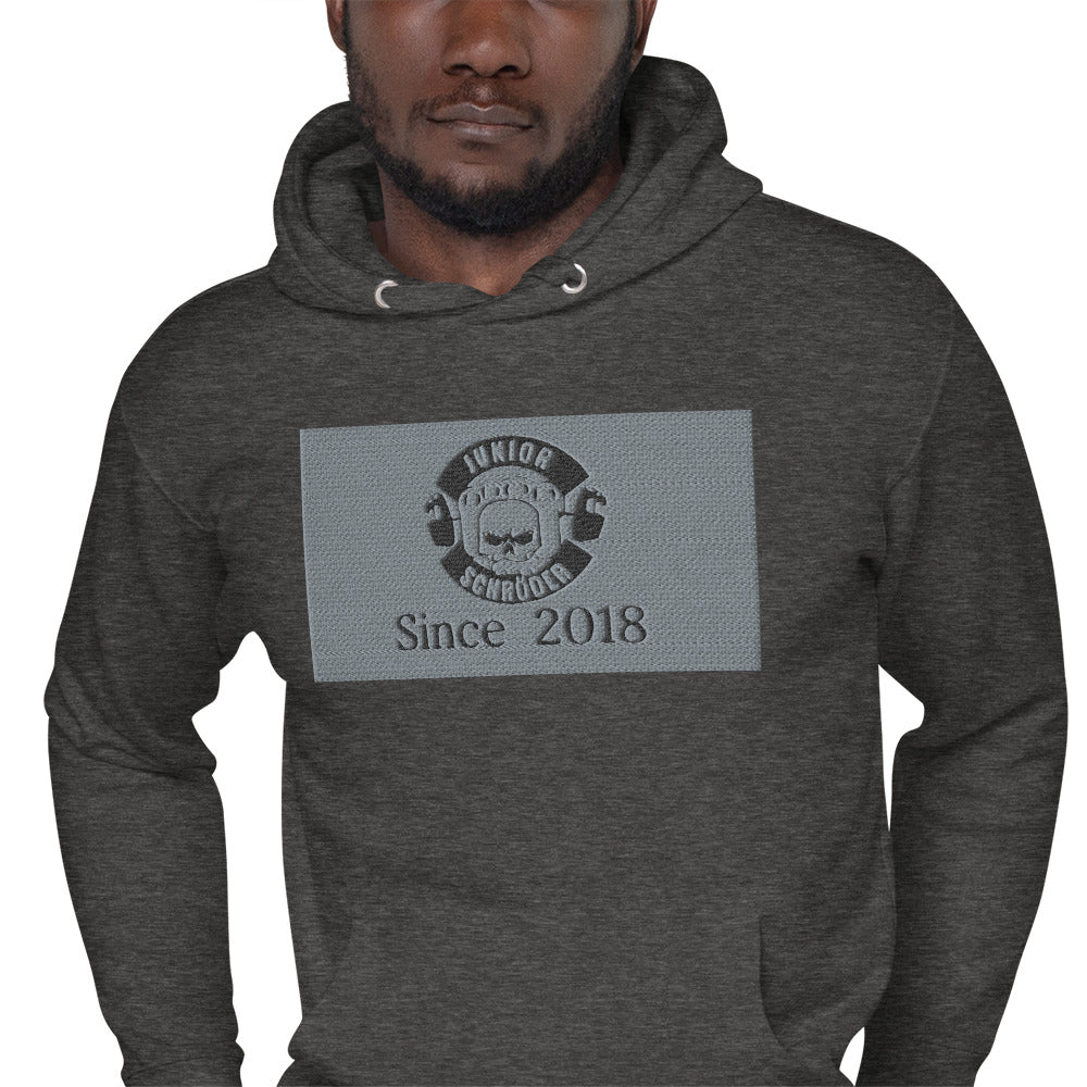 Unisex-Kapuzenpullover Junior Schröder Bestickung