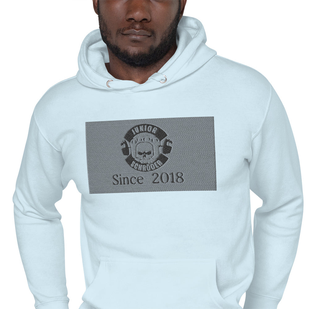 Unisex-Kapuzenpullover Junior Schröder Bestickung