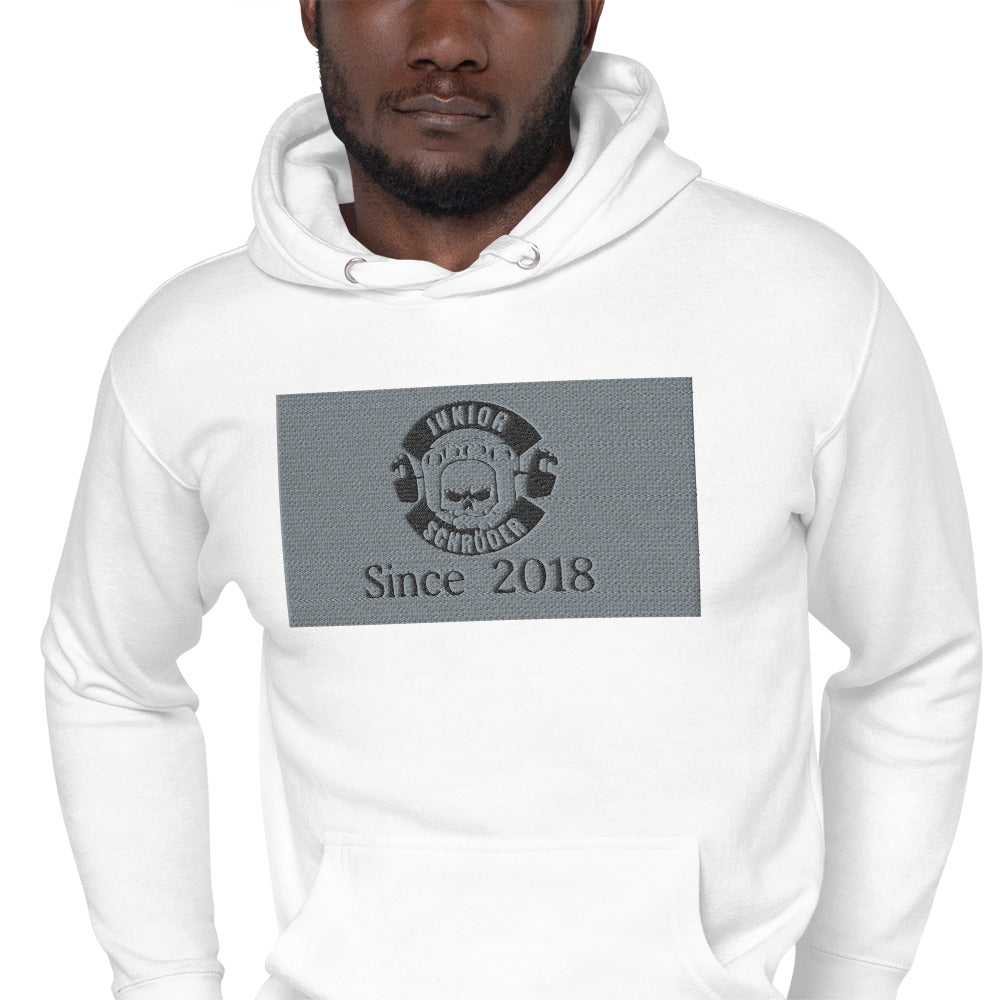 Unisex-Kapuzenpullover Junior Schröder Bestickung