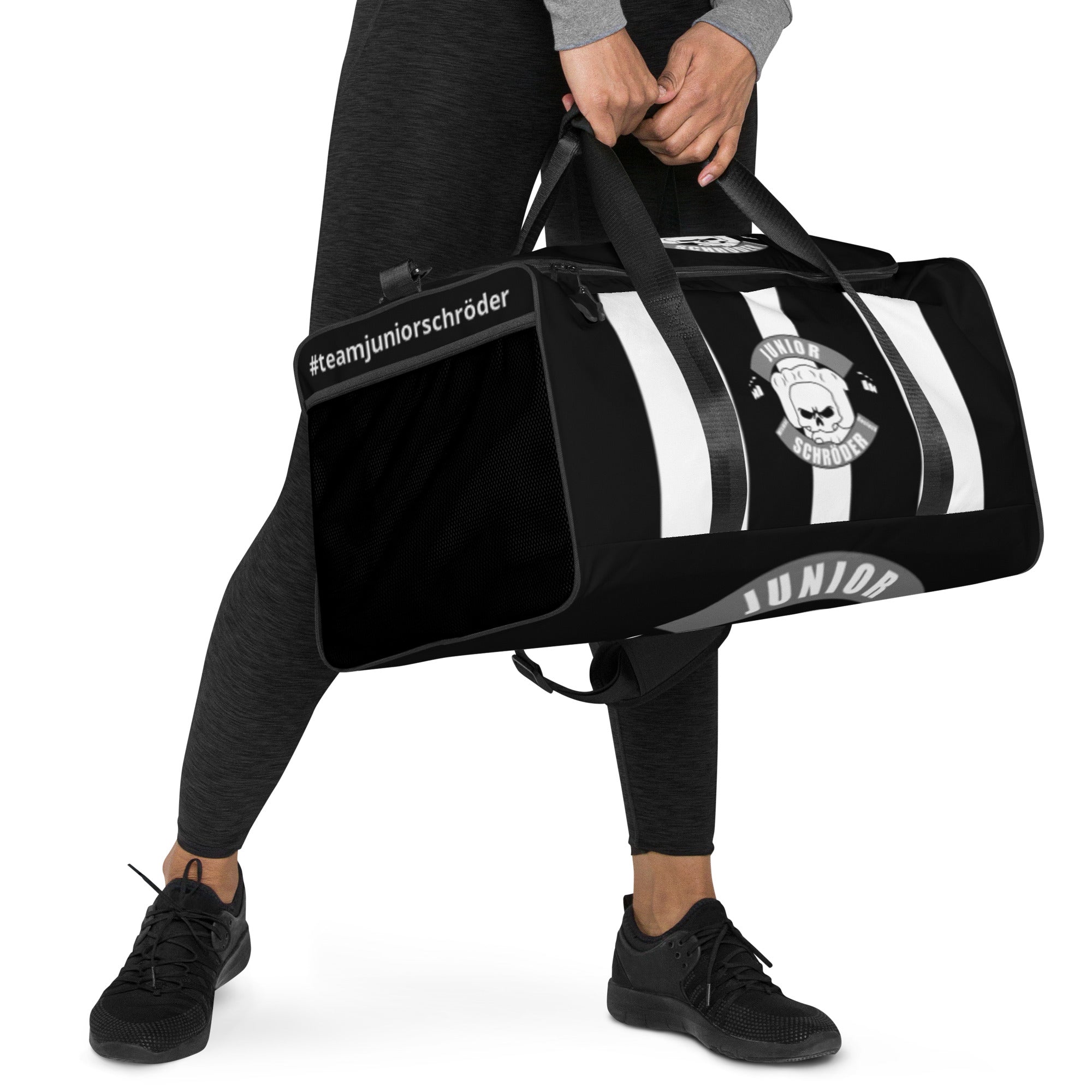 Junior Schröder Weekender Schwarz/Weiss