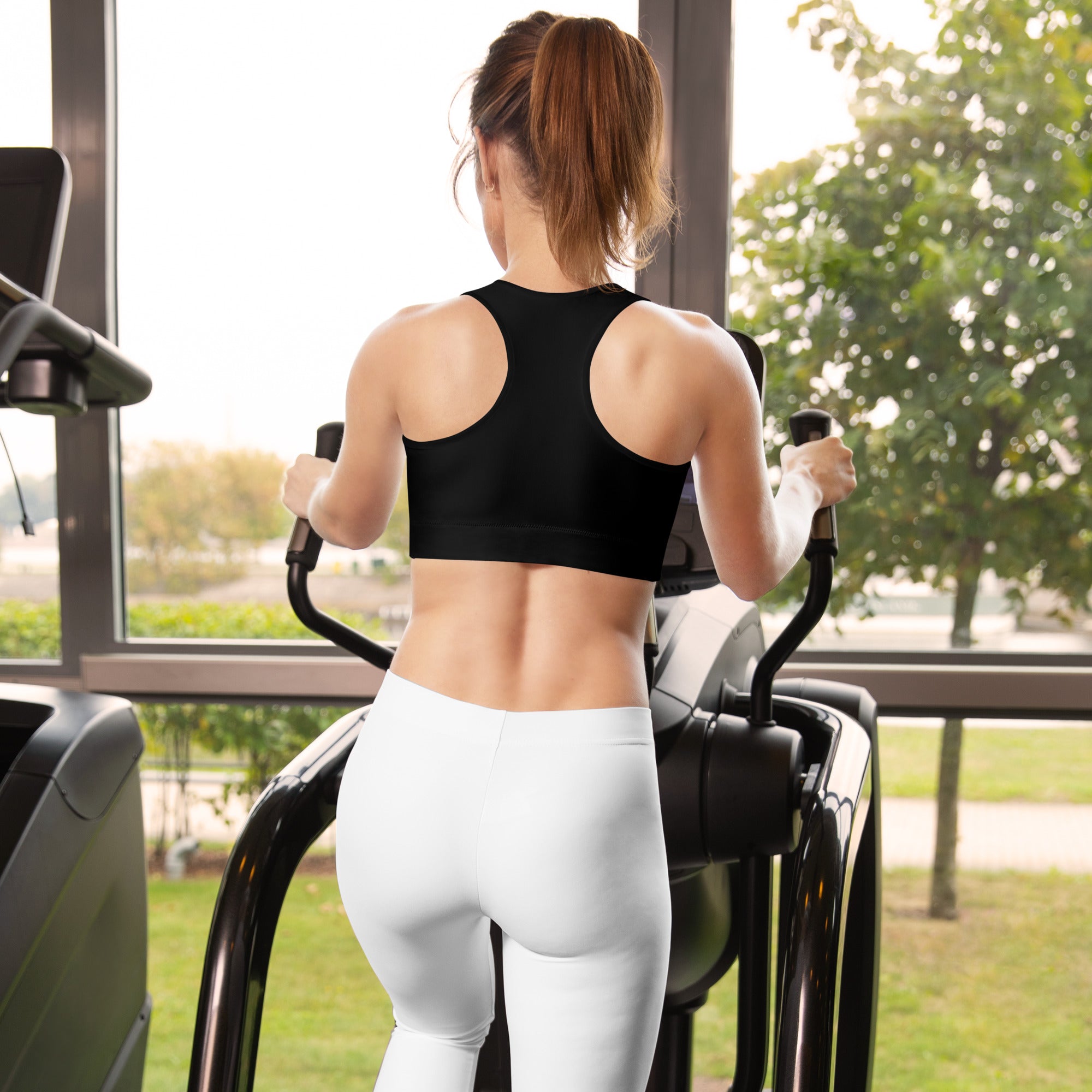 Sport-BH Schwarz
