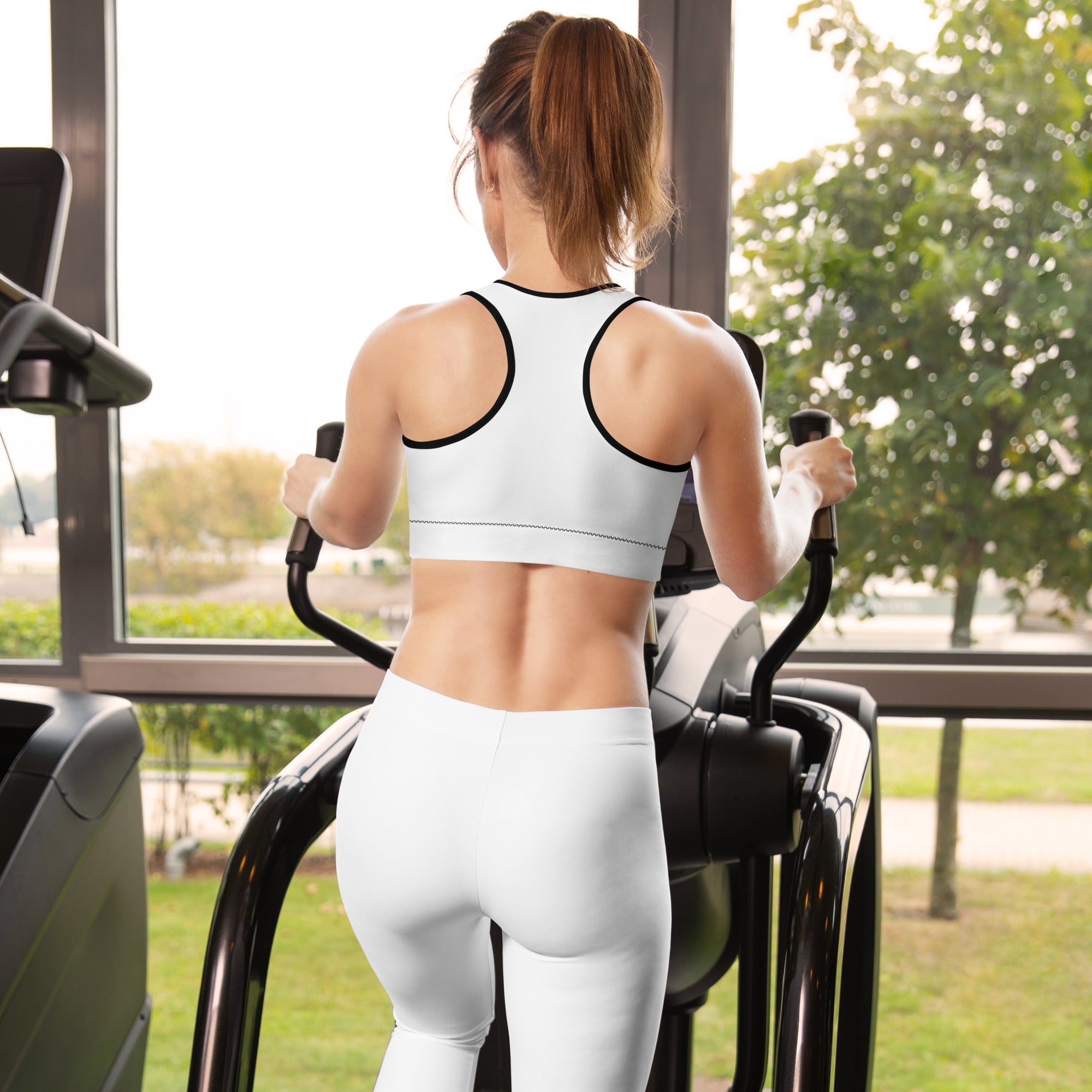 Sport-BH Weiß