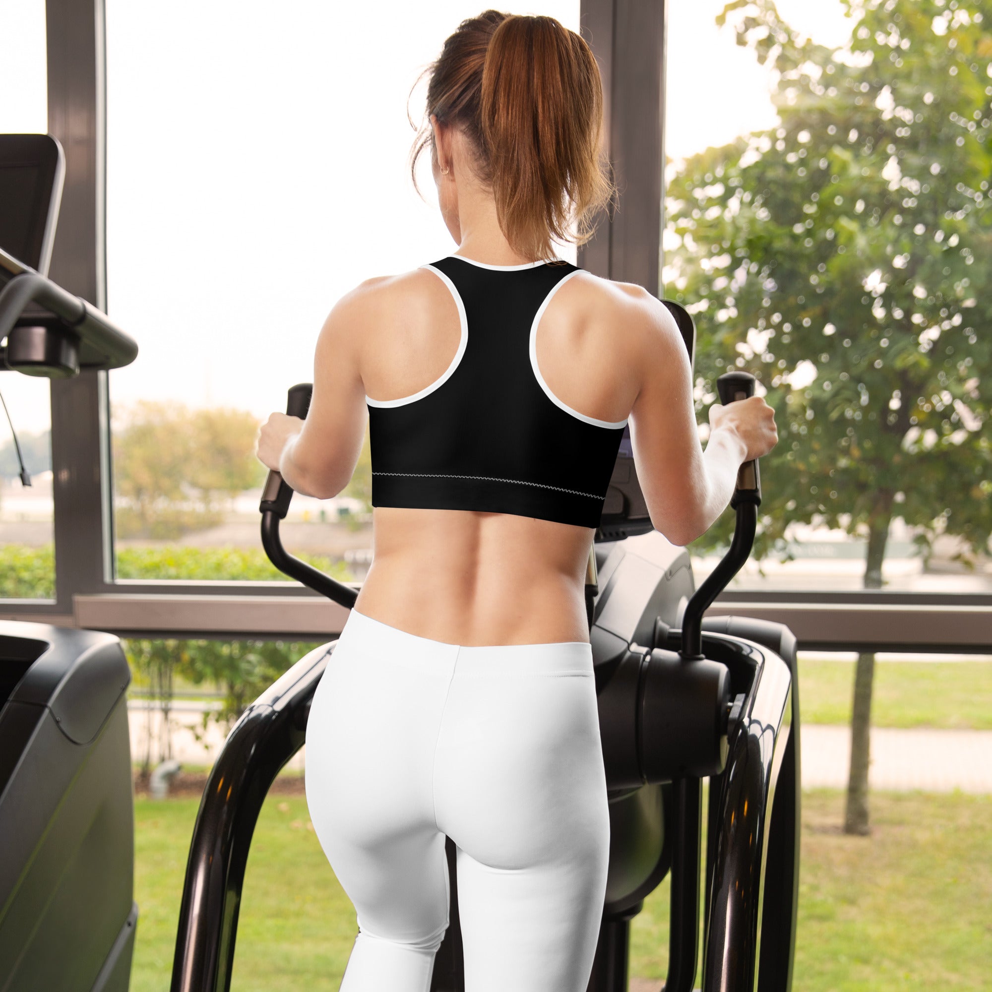 Sport-BH Schwarz