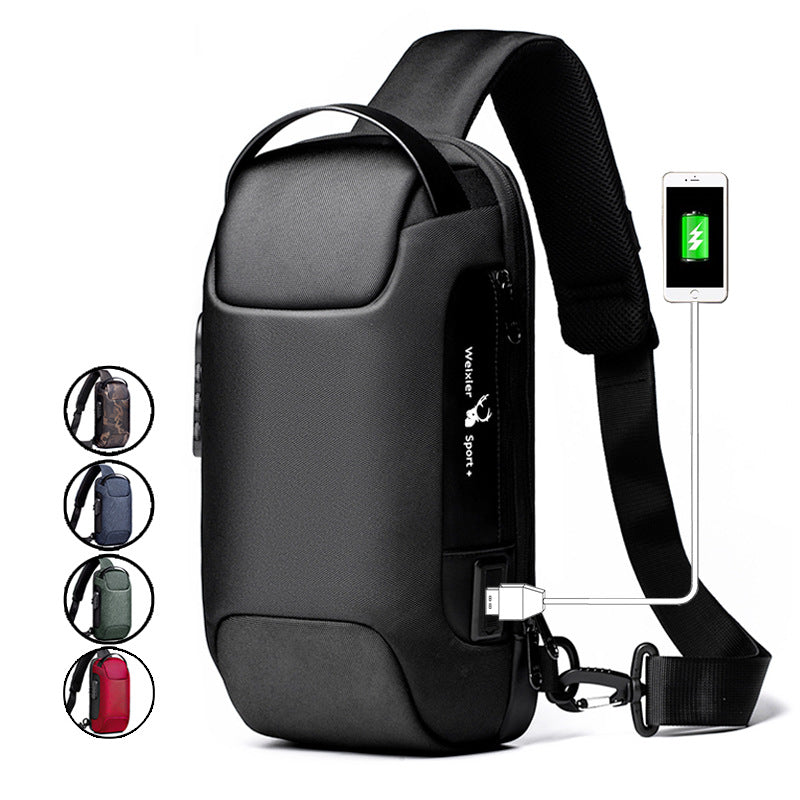Crossbody Tasche mit Usb Port