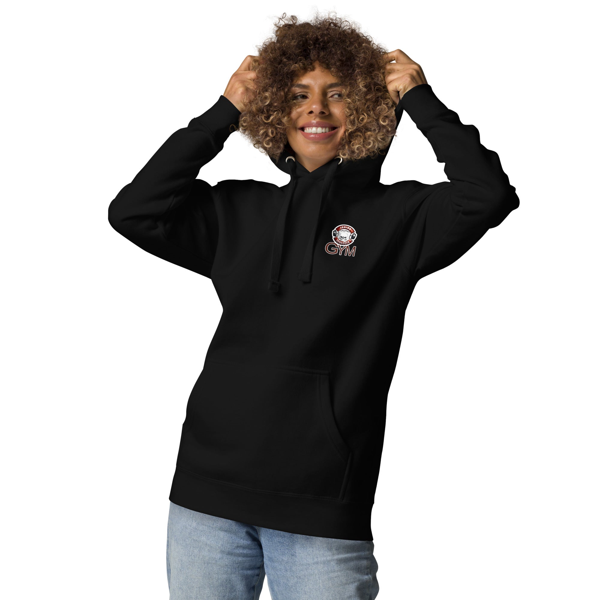 Unisex-Kapuzenpullover Junior Schröder Gym Druck Vorne und Hinten