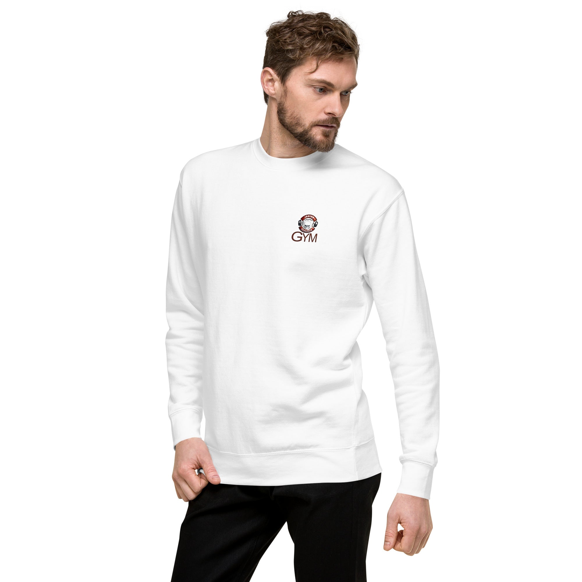 Unisex-Premium-Pullover Junior Schröder Gym Druck vorne